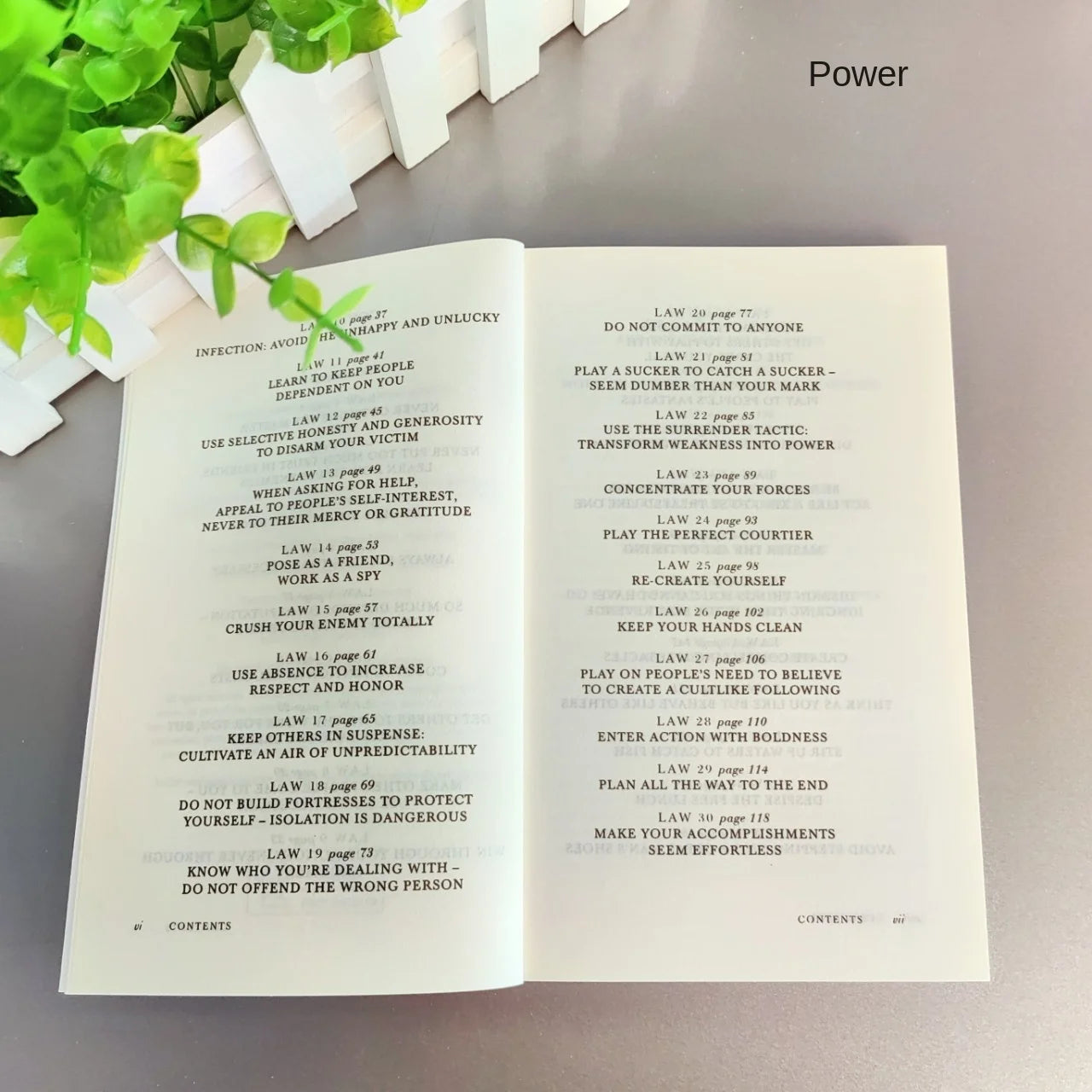 The Concise 48 Laws of Power by Robert Greene